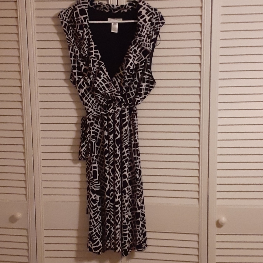 Black and white dress